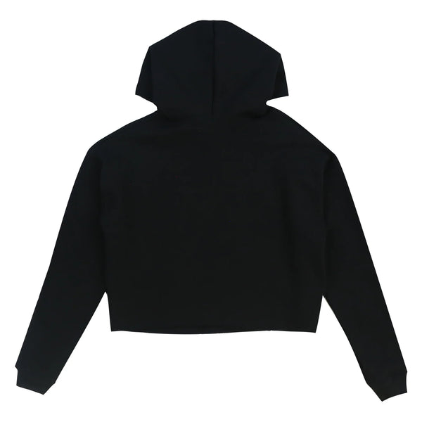 GLO GANG Glory Girl Academy Crop Hoodie (Black)