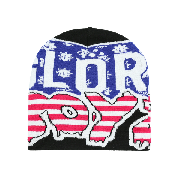 GLO GANG Glory Boyz Flag Beanie