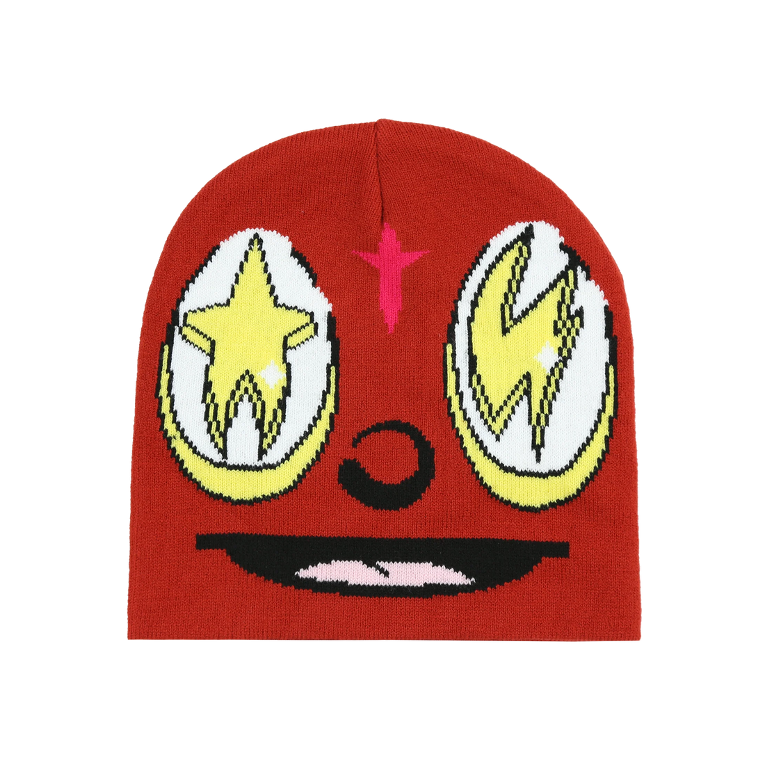 GLO GANG Star Bolt Beanie (Red)