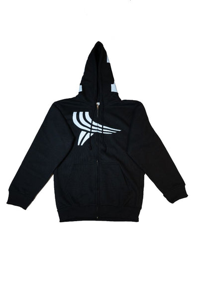 YORI SPORT JAPAN EXCLUSIVE 5 STRIPE ZIP UP (BLACK)