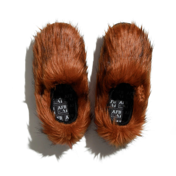 AFB FUR MULE (ORANGE)