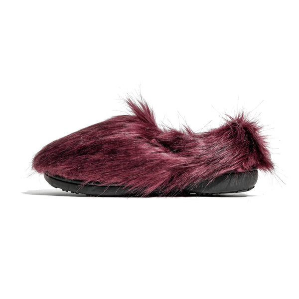 AFB FUR MULE (WINE)