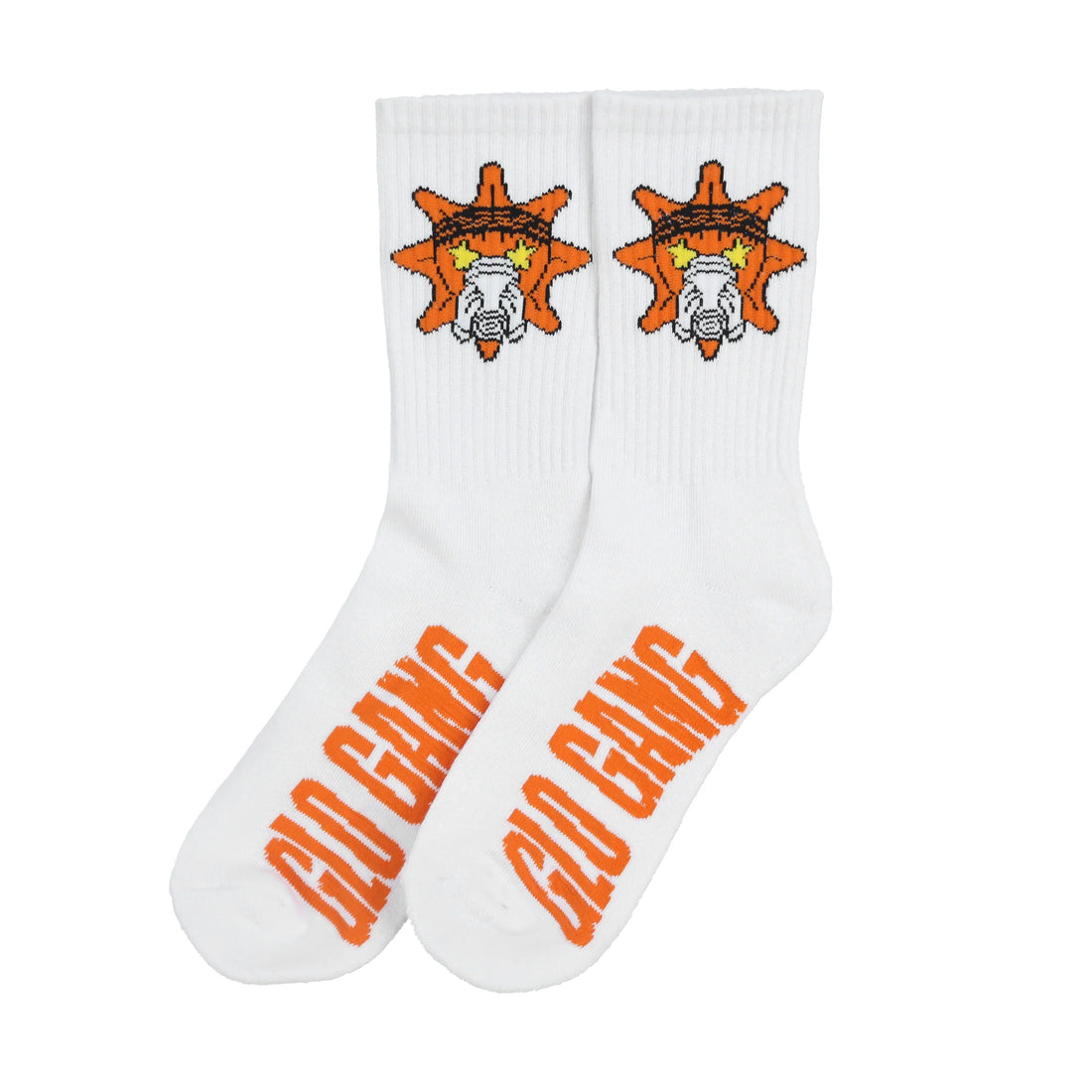 Glo Gang White Almighty Socks