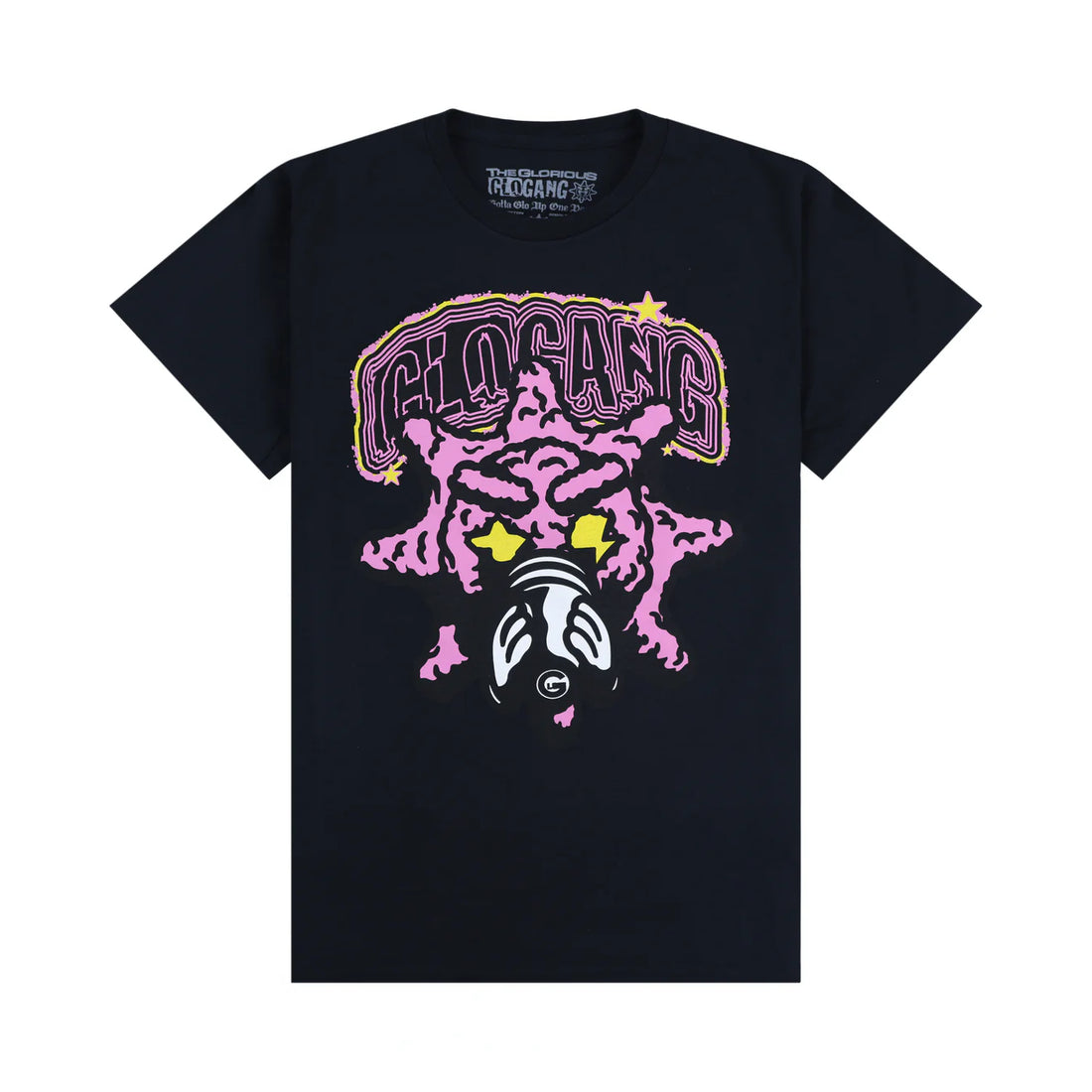 GLO GANG Glo Brain Tee (Black)