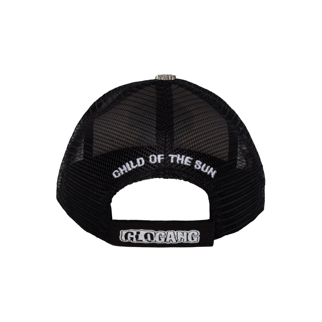 GLO GANG Classic Logo Trucker Hat (BLACK)