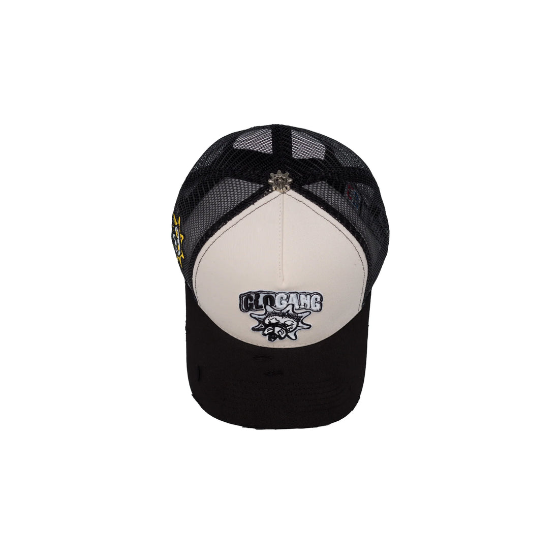 GLO GANG Classic Logo Trucker Hat (BLACK)