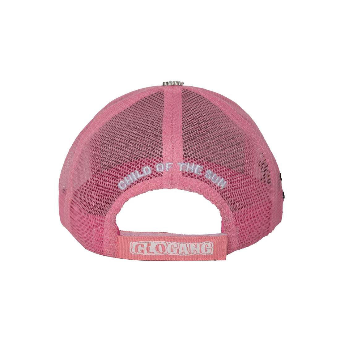 GLO GANG Classic Logo Trucker Hat (Pink)