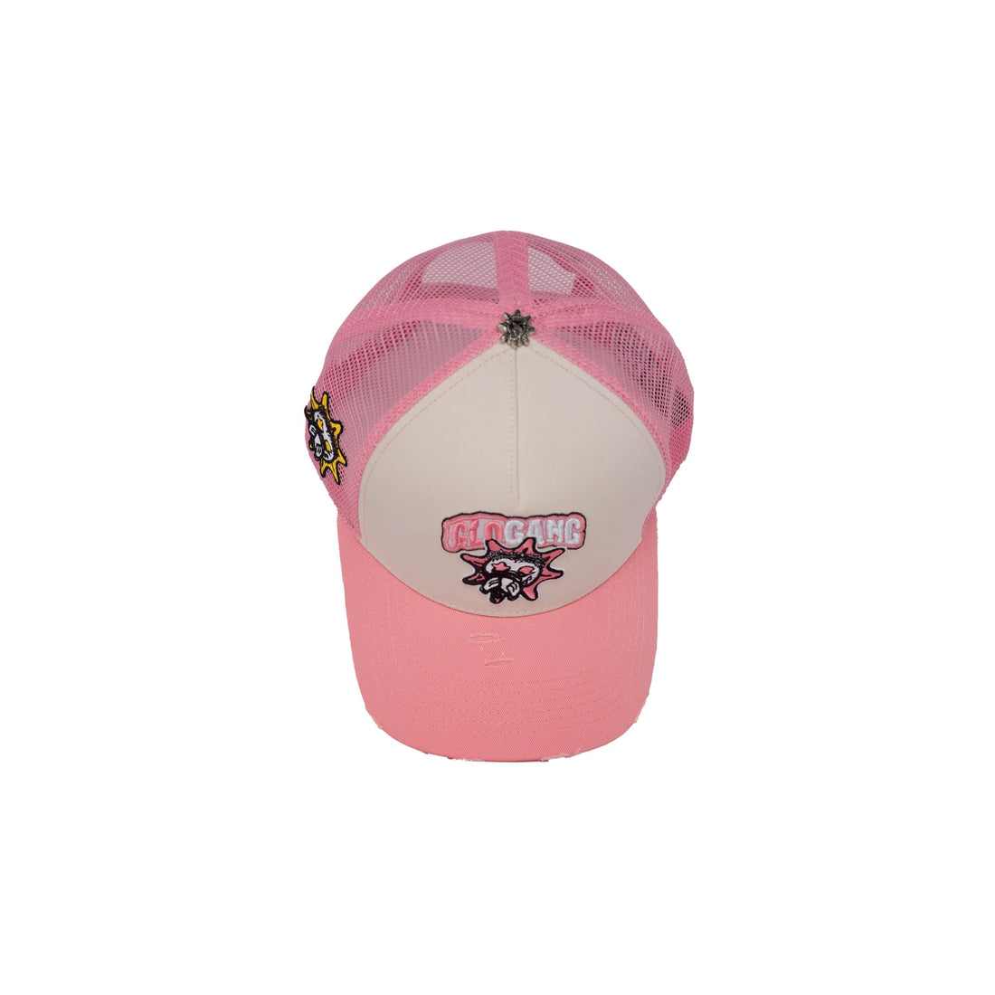 GLO GANG Classic Logo Trucker Hat (Pink)