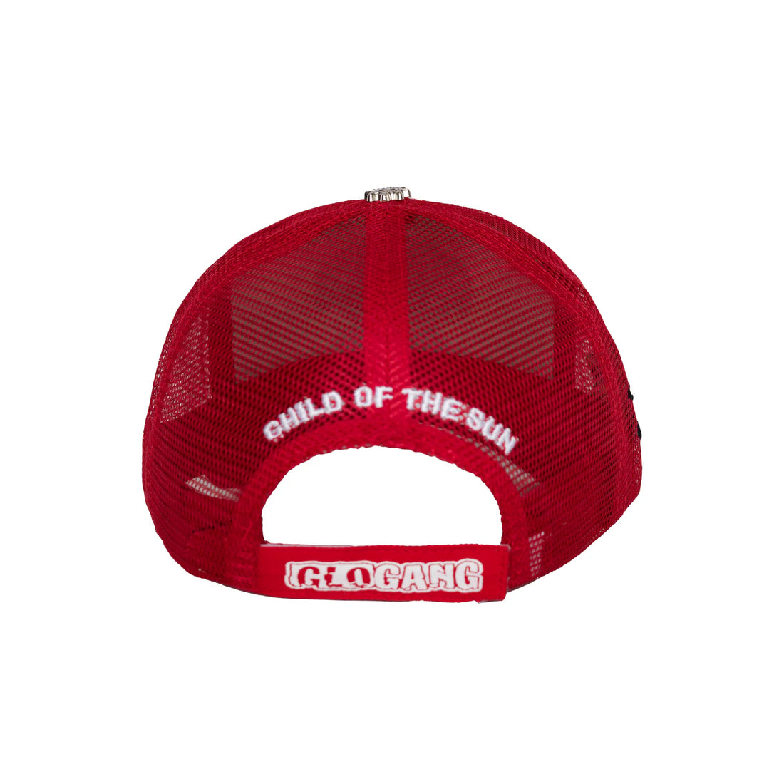 GLO GANG Classic Logo Trucker Hat (Red/White)