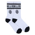 Glo Gang Logo Stripe Socks (White)