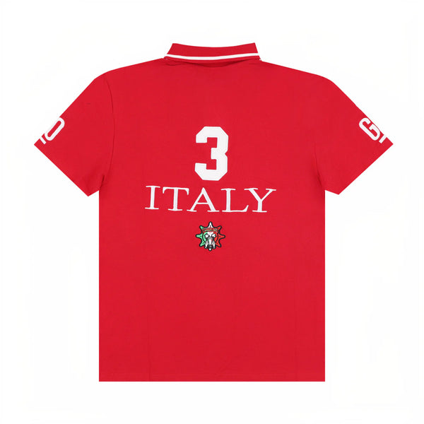 GLO GANG Classic Polo (Red)