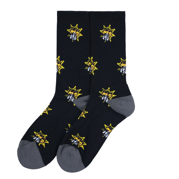 GLO GANG SUN SOCKS (Black)