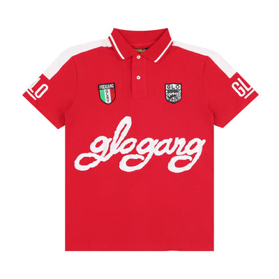 GLO GANG Classic Polo (Red)