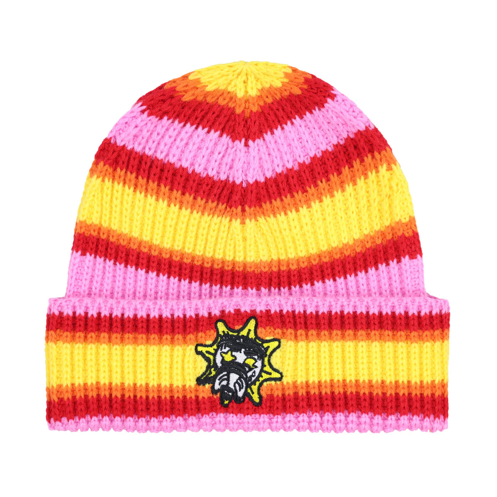 GLO GANG Almighty Beanie Aqua 新品 水色 Glo Gang(グローギャング)のメンズ ニットキャップ・ビーニー