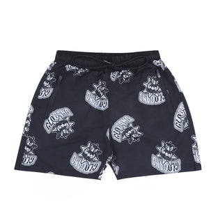 GLO GANG Glo Sun Pattern Shorts (Black)