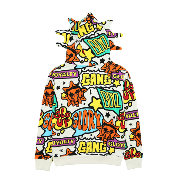 GLO GANG Glo Pop Hoodie (Grey)