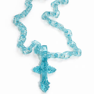 HEM CROSS PENDANT (BLUE)