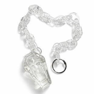 COFFIN LIGHTER HOLDER (CLEAR)
