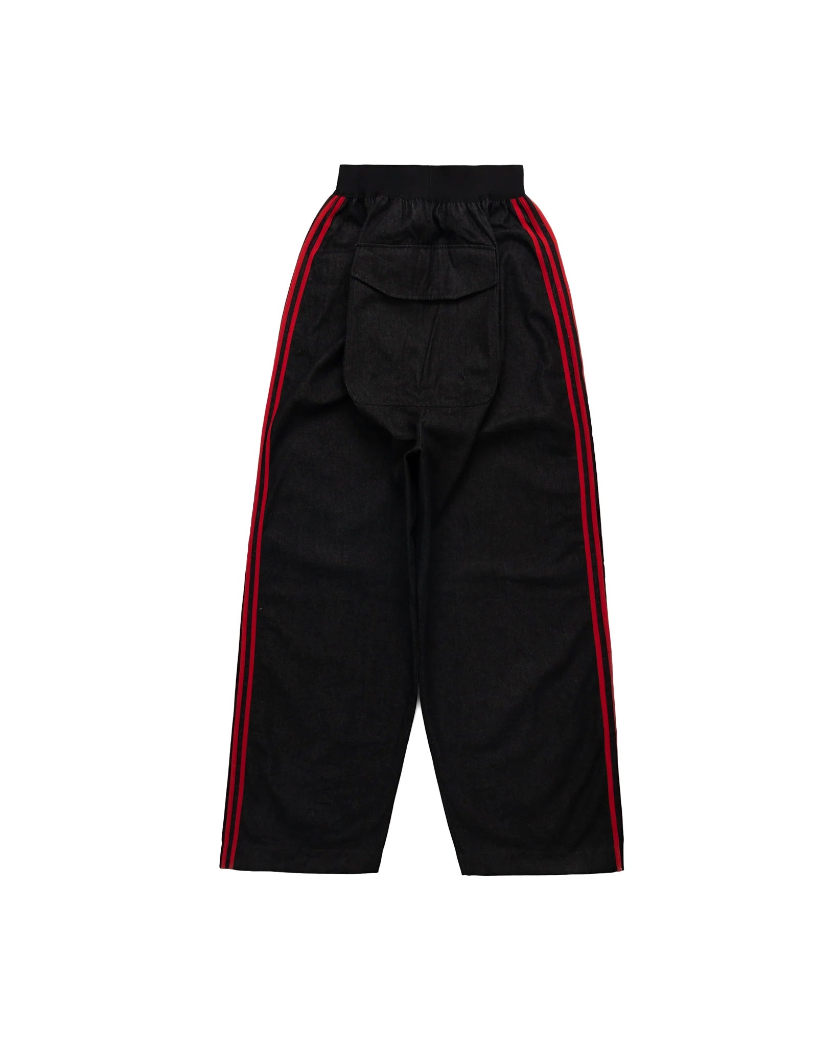 Yori Sport 5-Stripe Elastic Denim YORI 5-Stripe Denim (Black⁄White 
