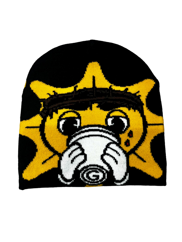 GLO GANG ALMIGHTY BEANIE (BLACK)