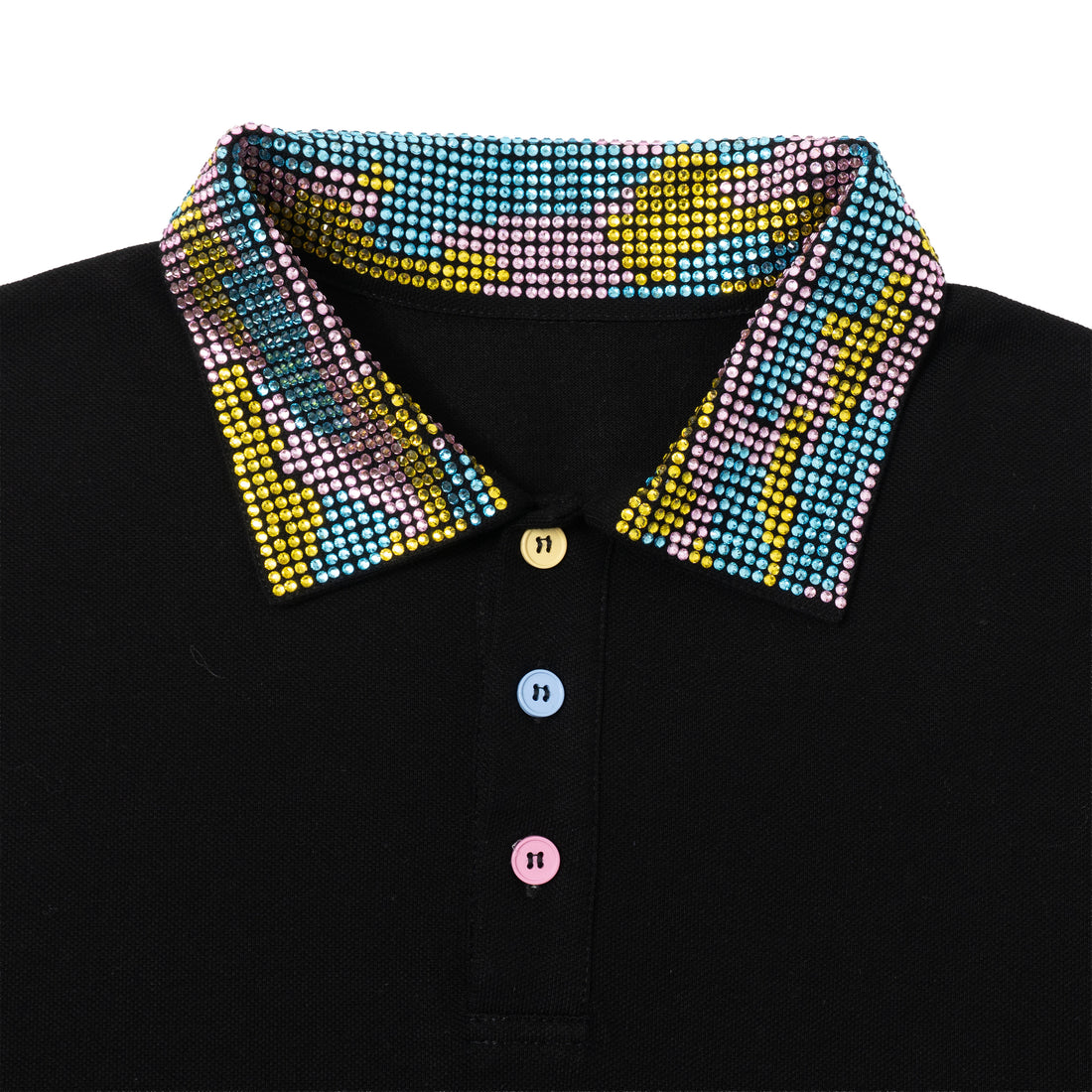 Ice On My Neck LS Polo - Black