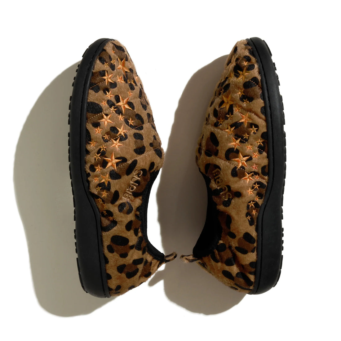 AFB LEOPARD STAR MULE (BROWN)