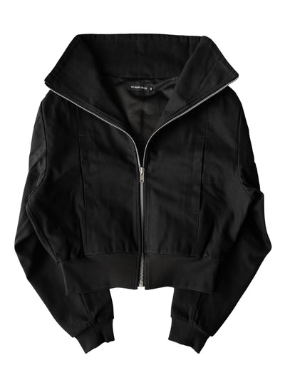 HIGH COLLAR DENIM JACKET