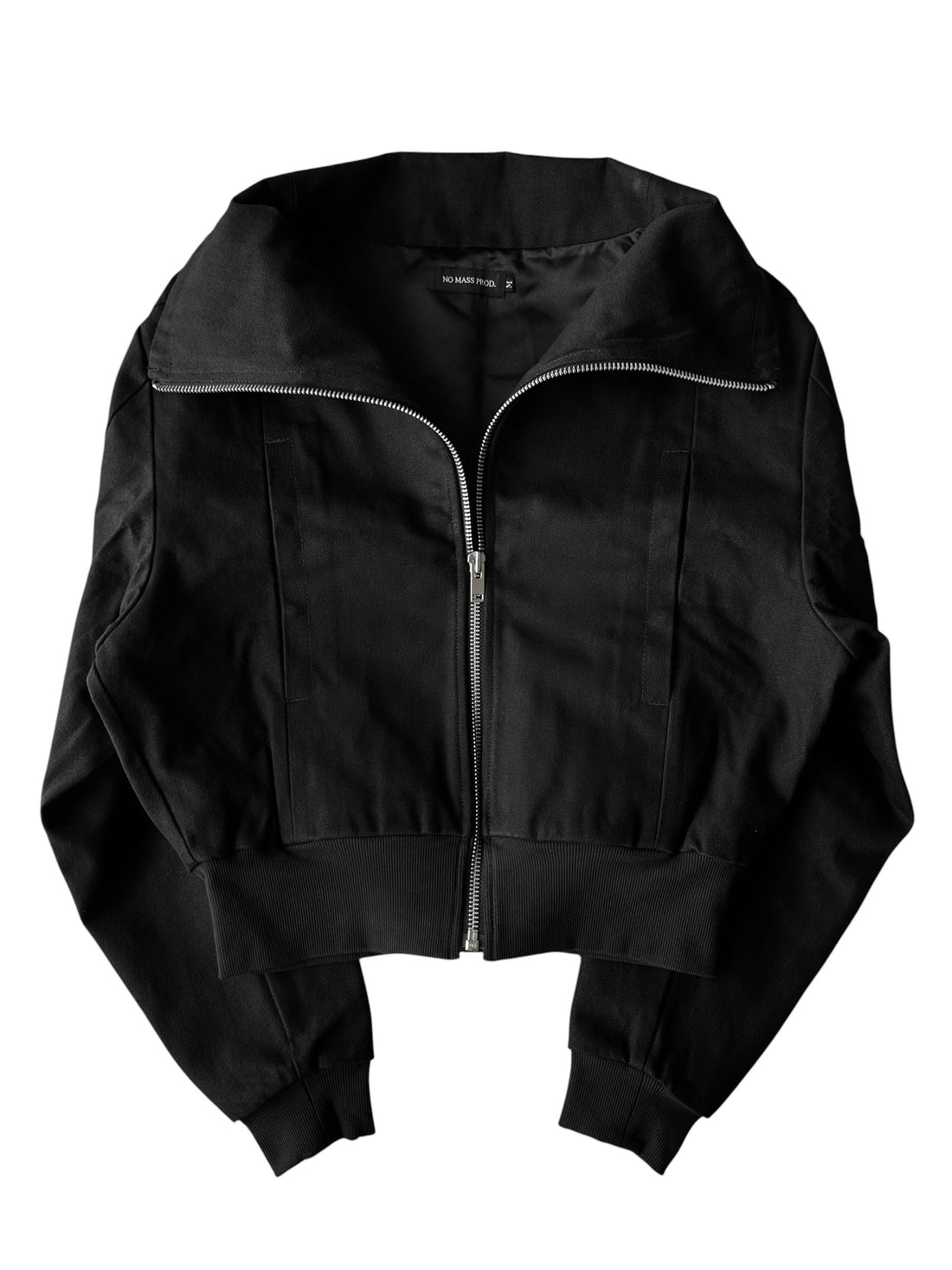 HIGH COLLAR DENIM JACKET