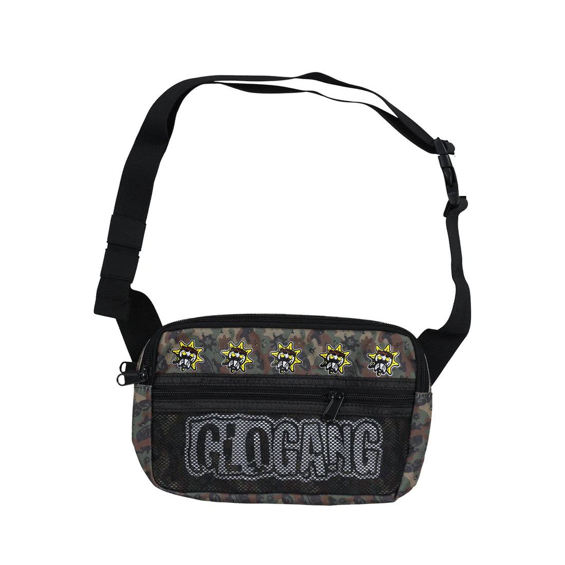 GLO GANG Not A Gang Shoulder Bag (Green Camo)