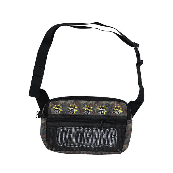 GLO GANG Not A Gang Shoulder Bag (Green Camo)