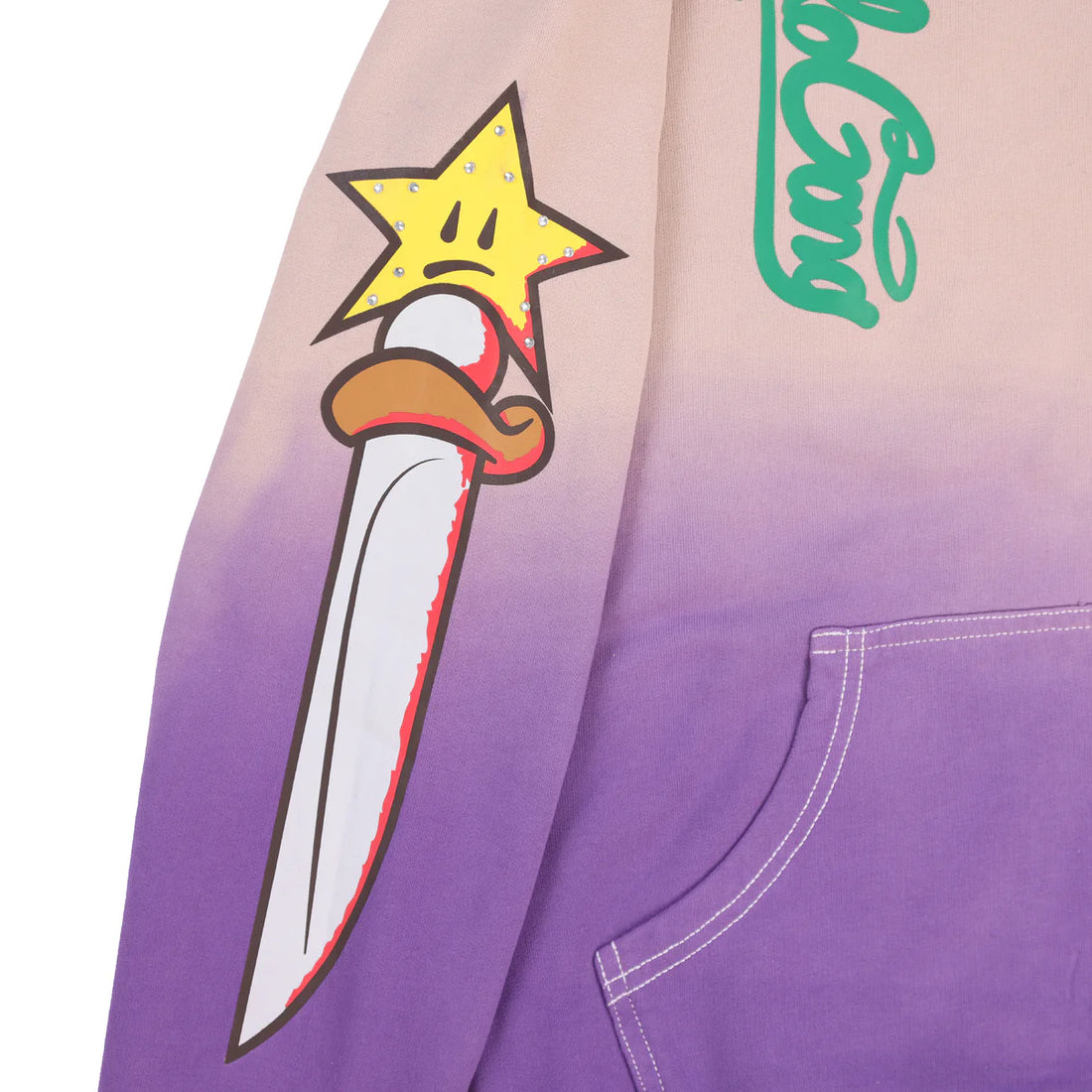 GLO GANG Death And Glory Full Zip Hoodie (Purple)