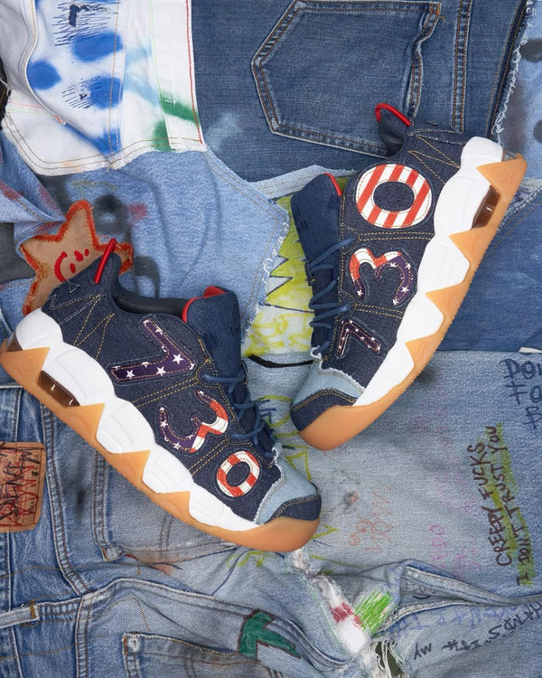 ASSPIZZA DENIM SHOES (JAPAN EXCLUSIVE)