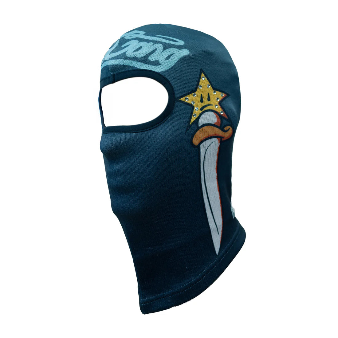 GLO GANG Death And Glory Ski Mask (Black)