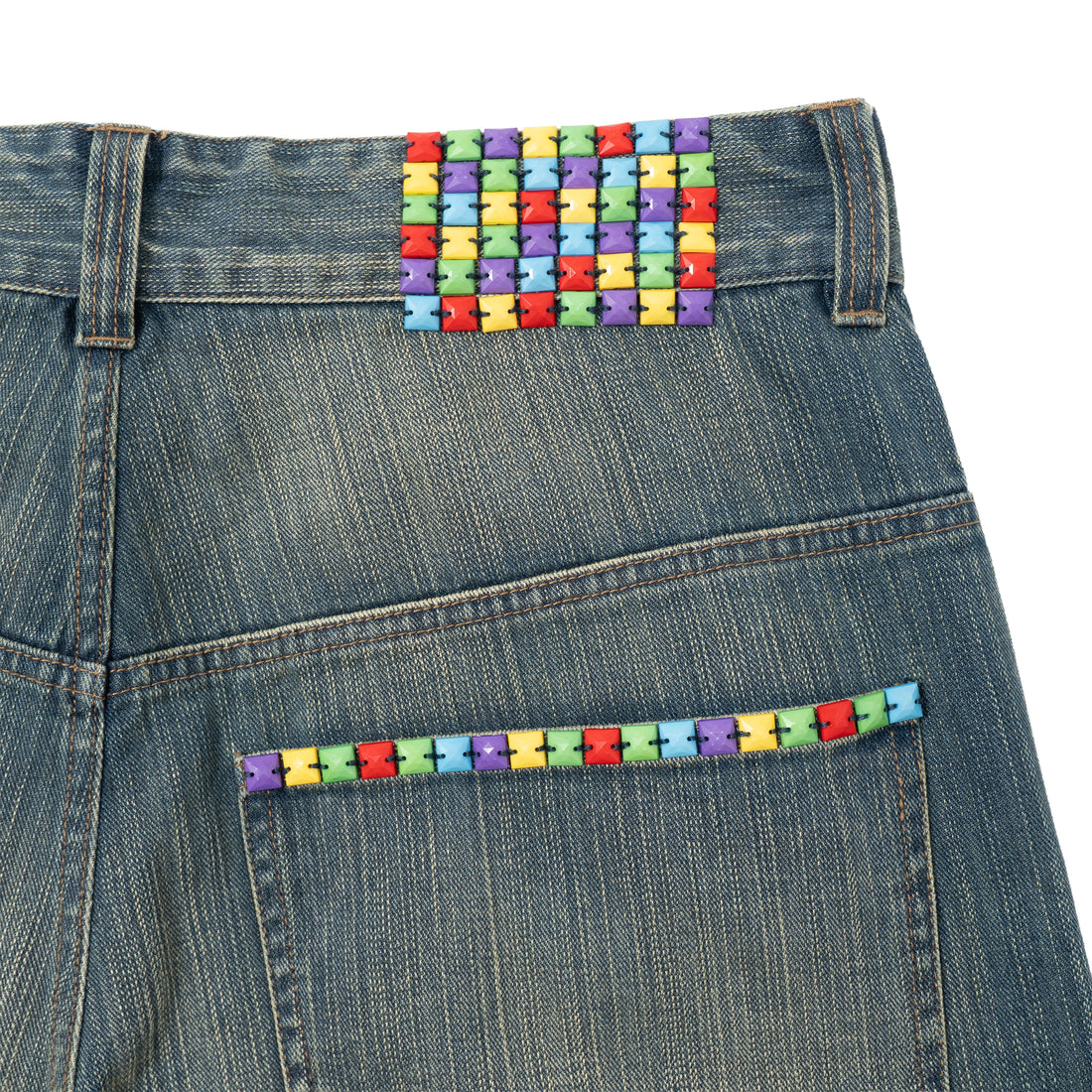 STUDDED DENIMS