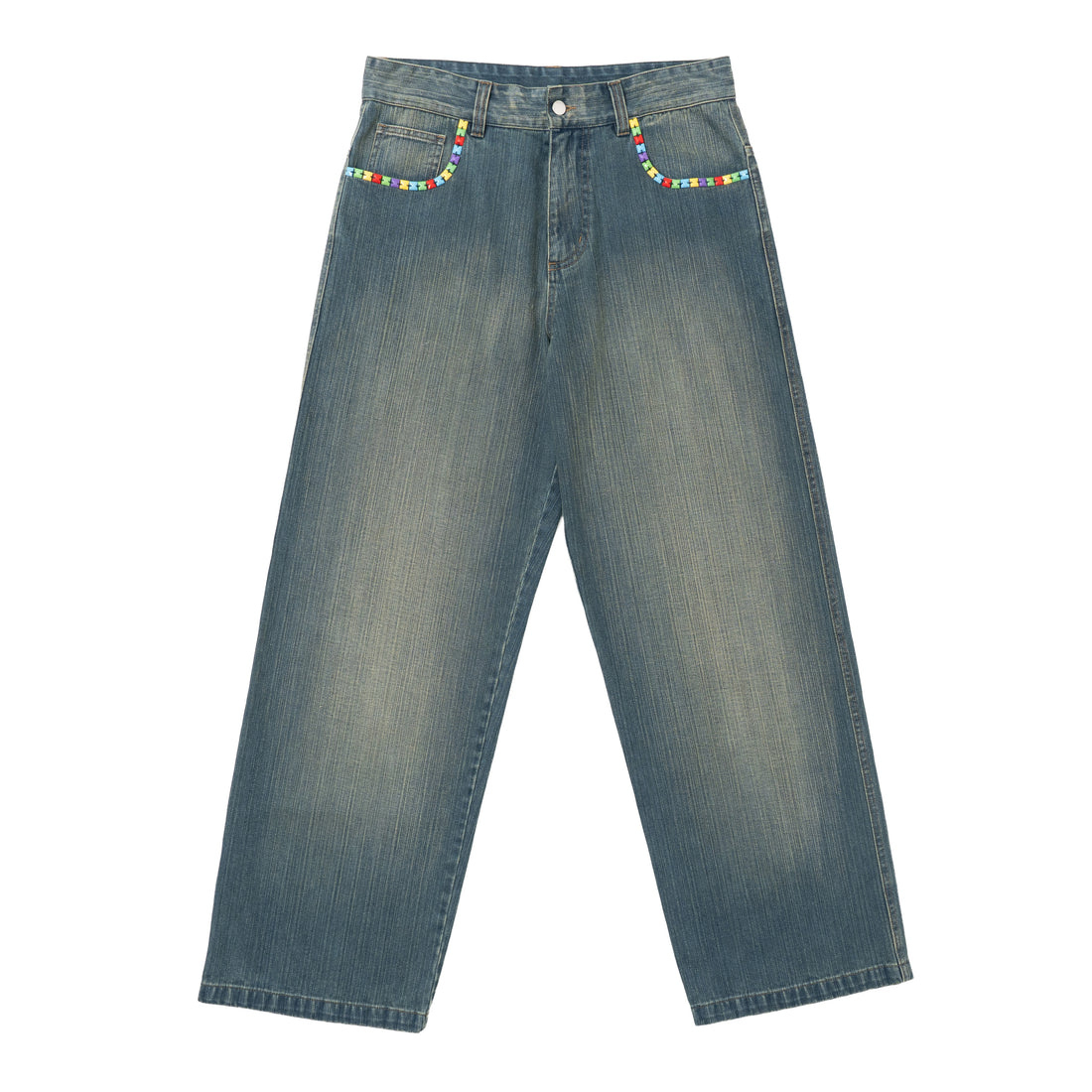 STUDDED DENIMS