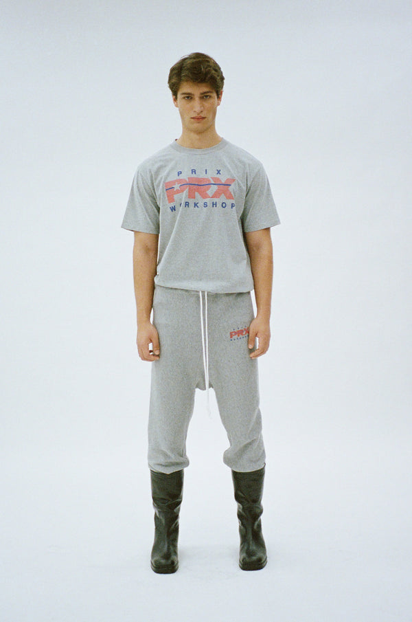 PRIX B2 VINTAGE CUT SWEATPANTS HEATHER GREY
