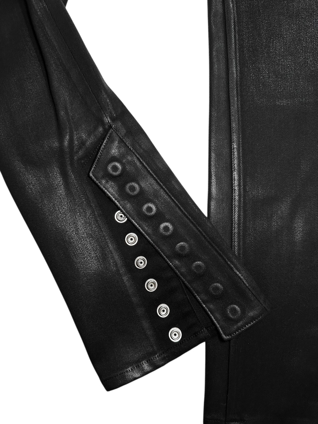 NO MASS PROD. 012GLM WAXED SKINNY JEANS