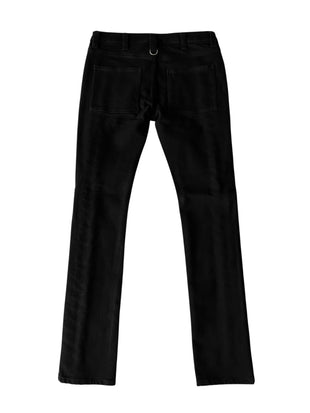NO MASS PROD. 013GLM LACEDUP SKINNY JEANS