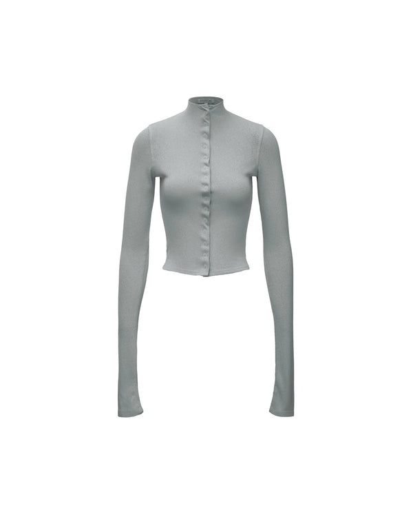 PRIX POINTELLE CARDI HEATHER GREY