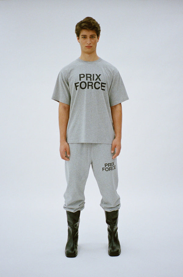 PRIX FORCE TRAINING SWEATPANTS HEATHER GREY